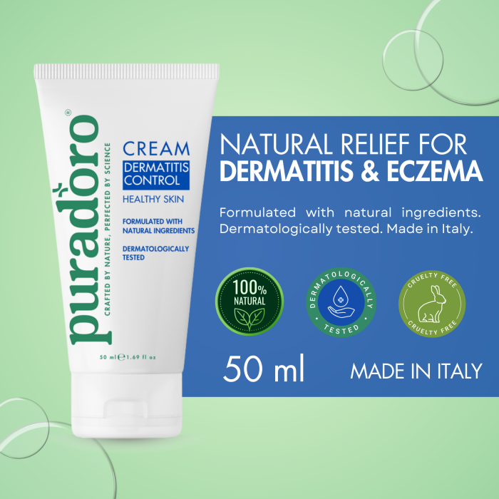 Dermatitis Control & Healthy Skin Cream - Relieves Itching, Redness & Flaking 50ml – Bild 6