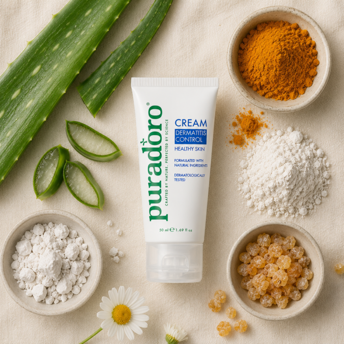 Dermatitis Control & Healthy Skin Cream - Relieves Itching, Redness & Flaking 50ml – Bild 7