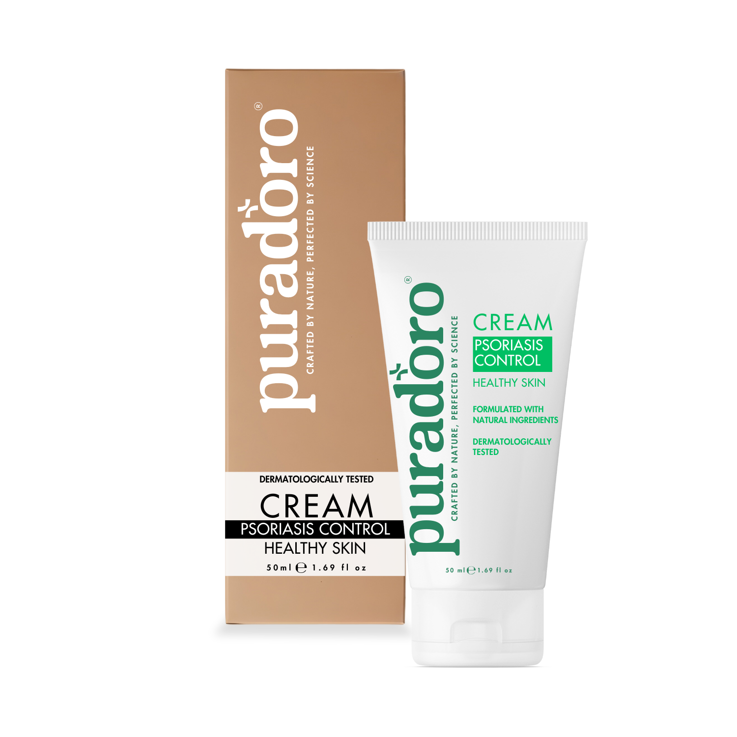 psoriasis_cream3_white Schuppenflechte & Gesunde Haut Creme – Reduziert Schuppenbildung, Juckreiz und Rötung 50ml – Bild 1